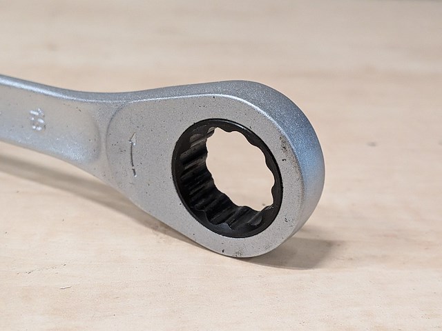 5-delige ringratel- / steeksleutelset, gedore, 7 r-005 - afbeelding 3 van  9