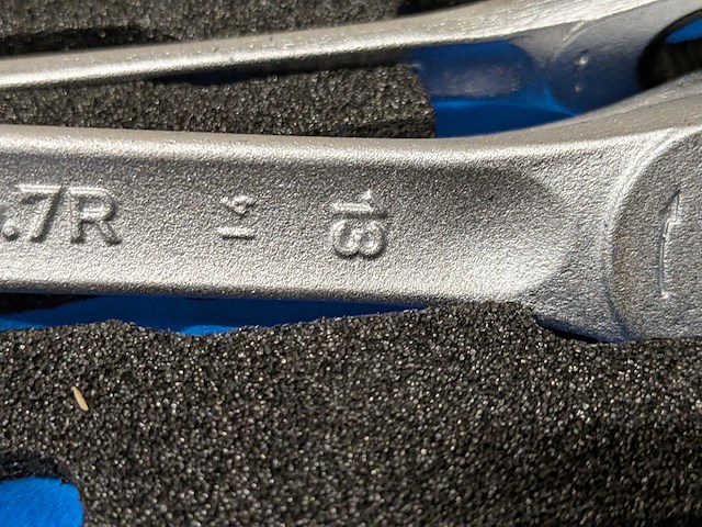 5-delige ringratel- / steeksleutelset, gedore, 7 r-005 - afbeelding 7 van  9