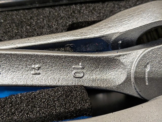 5-delige ringratel- / steeksleutelset, gedore, 7 r-005 - afbeelding 8 van  9