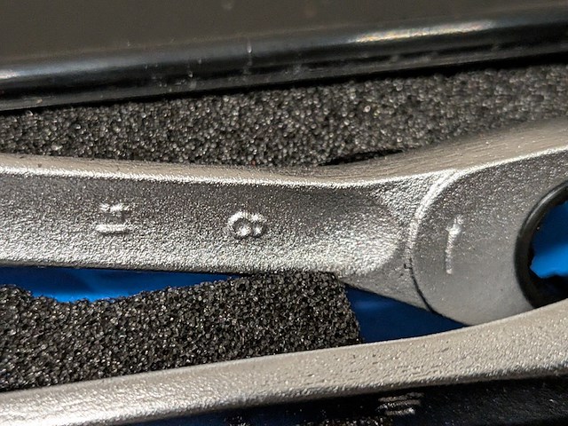 5-delige ringratel- / steeksleutelset, gedore, 7 r-005 - afbeelding 9 van  9