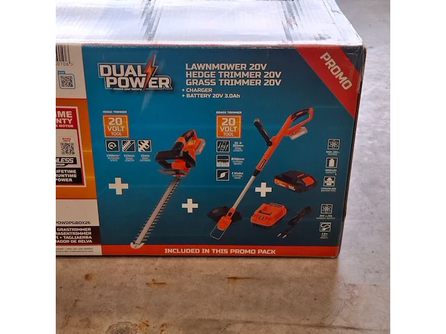 5-delige tuingereedschap set, powerplus, dual power - afbeelding 3 van  4