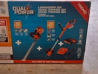 5-delige tuingereedschap set, powerplus, dual power - afbeelding 3 van  4