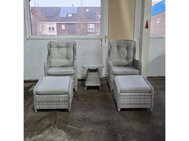 5-delige tuinmeubelset, furniqs, kyoto - afbeelding 12 van  20