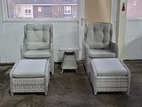 5-delige tuinmeubelset, furniqs, kyoto - afbeelding 12 van  20