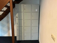 5 deuren lockerkast (3x) - afbeelding 1 van  9
