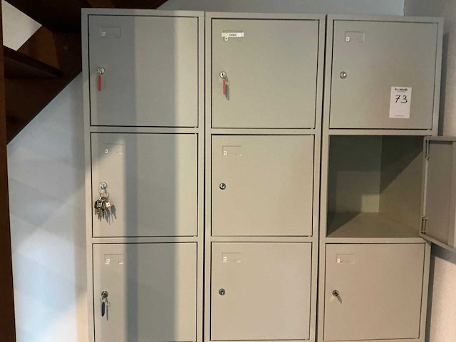 5 deuren lockerkast (3x) - afbeelding 9 van  9