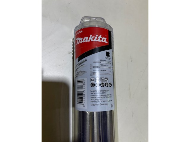 5-dlg beitel set sds-max makita, e-20236 - afbeelding 3 van  3