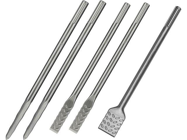 5-dlg beitel set sds-max makita, e-20236 - afbeelding 1 van  2