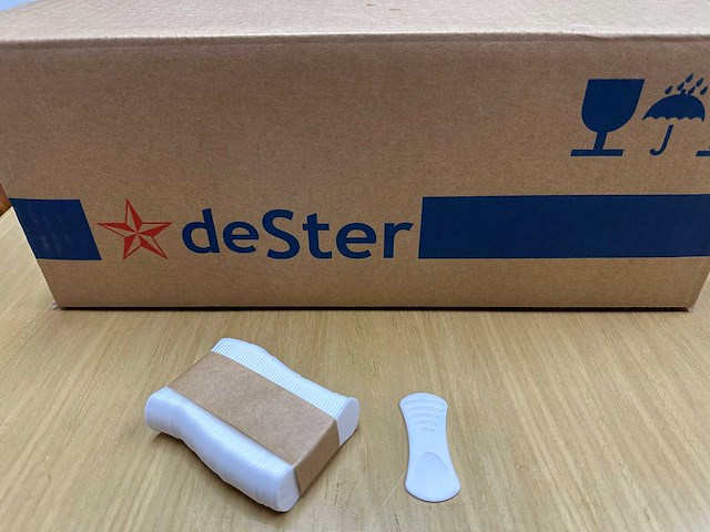 5 dozen met 7250 stuks ijslepels / ijsspatels (totaal 36.250 stuks) - afbeelding 2 van  4