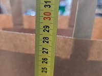 5 dozen x 250 papierentas uni blanco, bruin - afbeelding 5 van  5