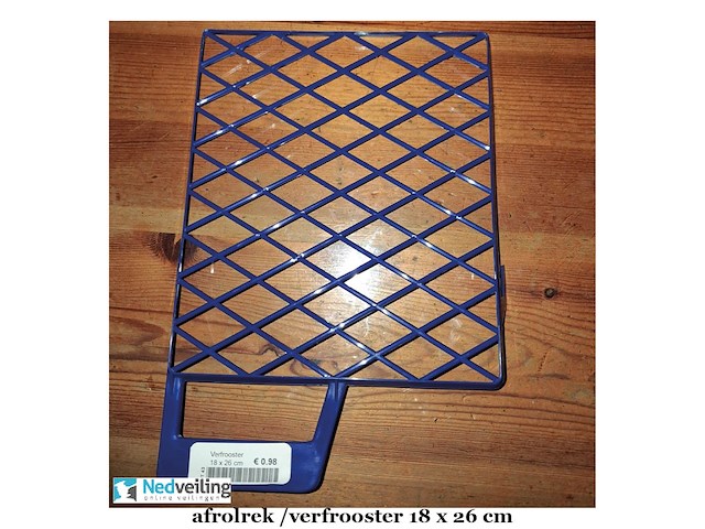 5 ex. afrolrek/verfrooster 18 x 26 cm (doos r) - afbeelding 2 van  3