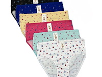 5 ex. boxin katoenen damesslips maat 4xl (doos o) - afbeelding 3 van  3