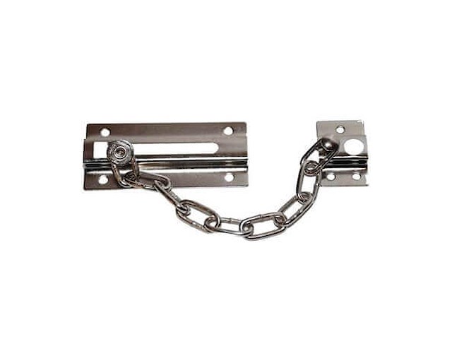 5 ex. deur beveilingsset / kettingslot - afbeelding 1 van  3