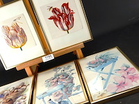 5 ingelijste drukken - afbeelding 3 van  5