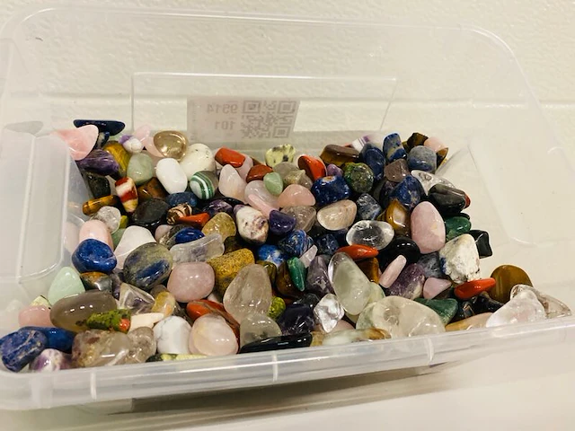 5 kilo trommelstenen luxe mix - afbeelding 3 van  5