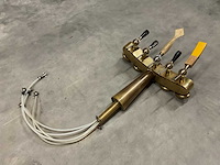 5-kraans messing tapzuil - afbeelding 1 van  5