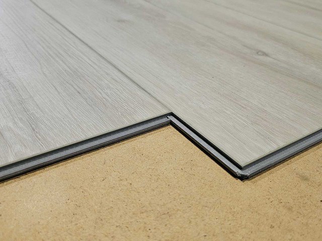 5 m2 pvc spc click plank - 1220 x 228 x 6 mm - afbeelding 1 van  1