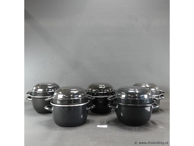 5 mosselpannen - afbeelding 2 van  5