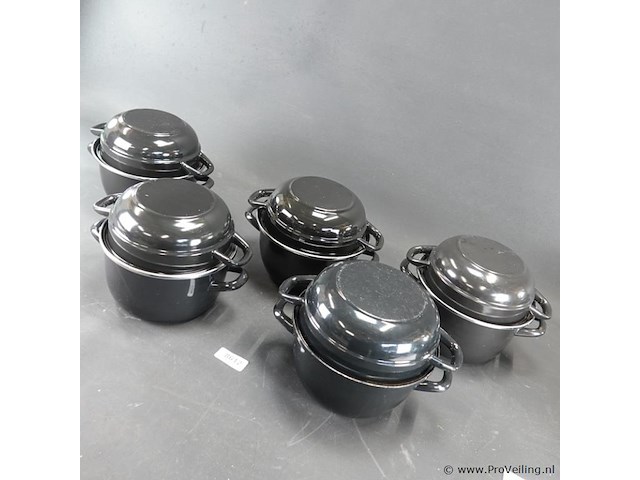 5 mosselpannen - afbeelding 3 van  5