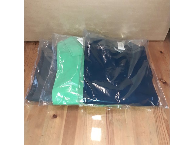 5 poloshirts uniwear div. maten (d 1814) - afbeelding 3 van  3