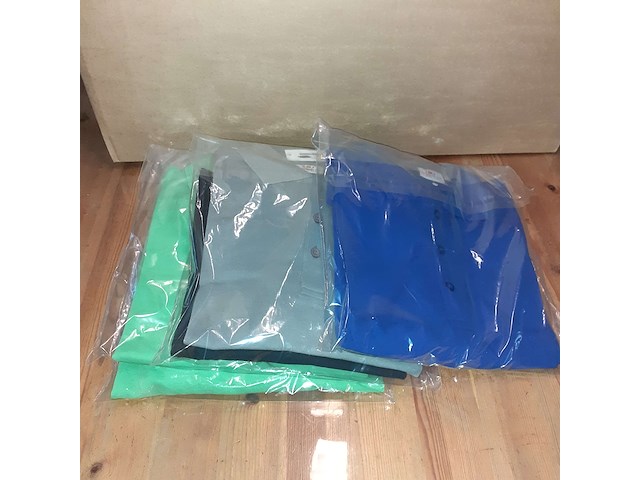 5 poloshirts uniwear div. maten (d 1815) - afbeelding 1 van  5