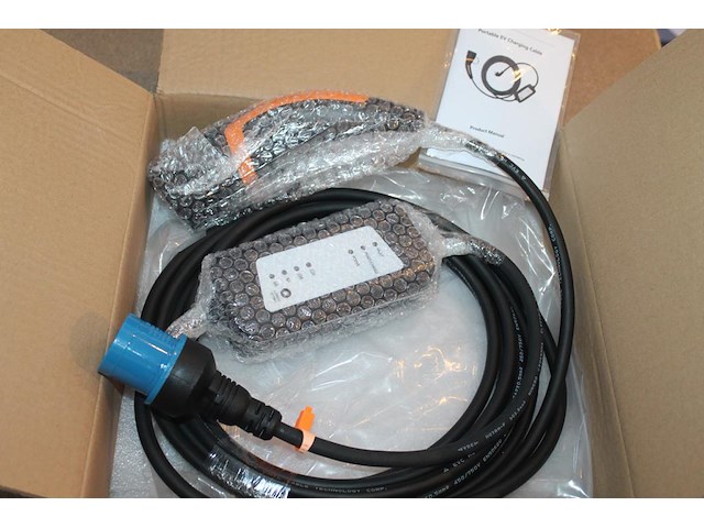 5 portable laadkabels 7 meter. cee 230v naar type2. - afbeelding 2 van  4