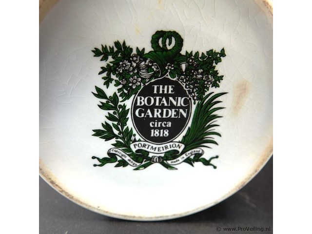 5 portmeirion botanic garden voorraadpotten met houten deksel - afbeelding 5 van  5