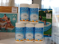 5 potten chloortabletten poolpower. - afbeelding 1 van  2