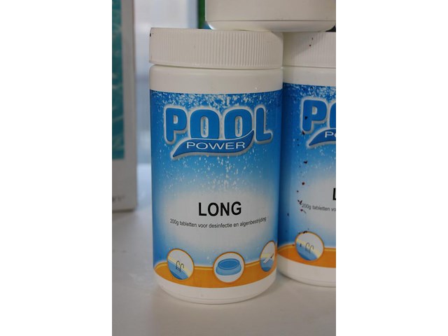 5 potten chloortabletten poolpower. - afbeelding 2 van  2