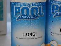 5 potten chloortabletten poolpower. - afbeelding 2 van  2
