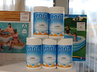 5 potten chloortabletten poolpower. - afbeelding 1 van  2