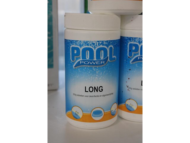 5 potten chloortabletten poolpower. - afbeelding 2 van  2