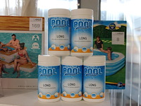 5 potten chloortabletten poolpower. - afbeelding 1 van  2