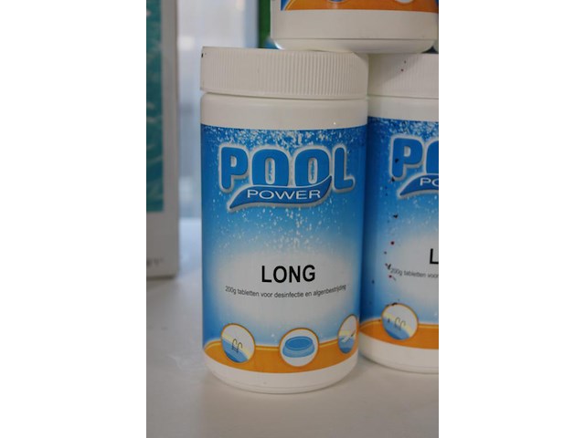 5 potten chloortabletten poolpower. - afbeelding 2 van  2