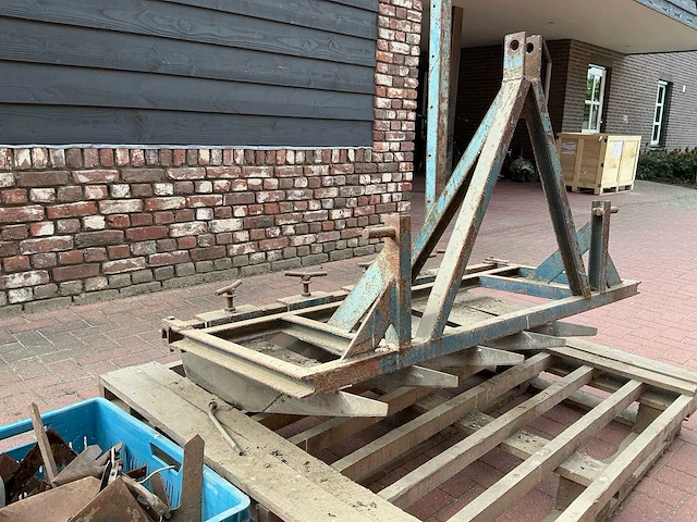 5-rijige plantgeulentrekker – verstelbaar – 3-punts – toebehoren - afbeelding 1 van  9
