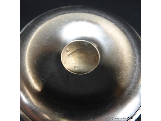 5 rvs schalen vast op schotel - afbeelding 5 van  5