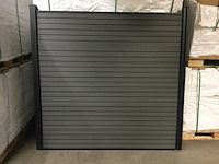 5 schermen(9 losse planken), 5 palen. - afbeelding 3 van  3