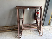 5 schragen 120cmen 6 steigerplanken 500 cm - afbeelding 1 van  2