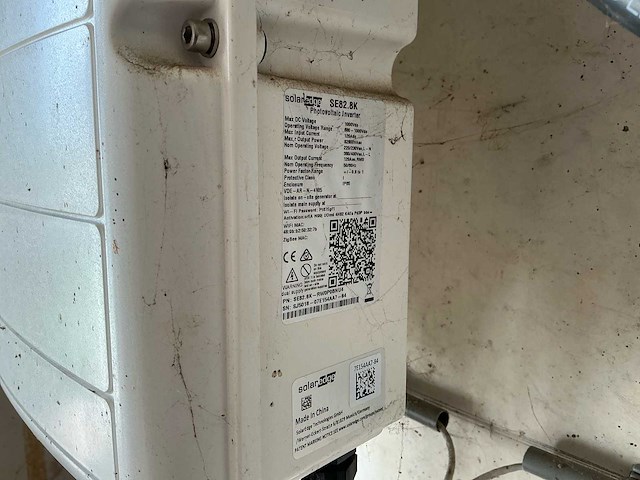 5× solaredge se82.8k synergy omvormerunits incl. phoenix contact dc stringbox en eaton 160a lastscheider - afbeelding 5 van  15