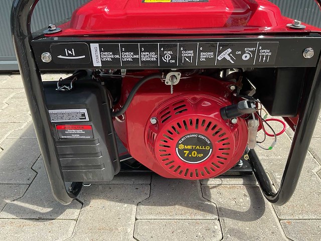 5 stuks 2026 metallo meta-8500we stroomgenerator (5x) - afbeelding 3 van  55