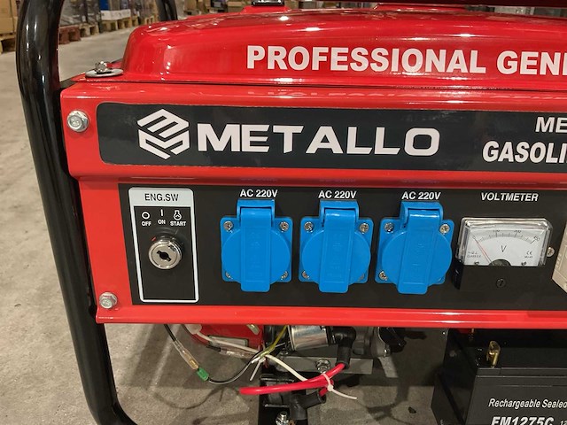 5 stuks 2026 metallo meta-8500we stroomgenerator (5x) - afbeelding 18 van  55
