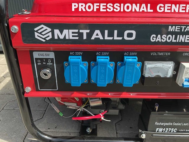 5 stuks 2026 metallo meta-8500we stroomgenerator (5x) - afbeelding 52 van  55