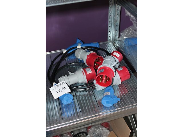 5 verloopkabels cee32 naar schuco. - afbeelding 2 van  2