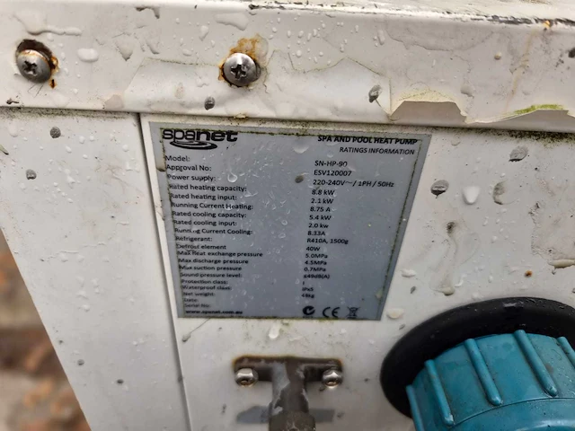 5 verschillende warmtepomp ten behoeve van jacuzzi’s - afbeelding 13 van  17