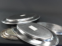 5 verzilverde schalen - afbeelding 4 van  5