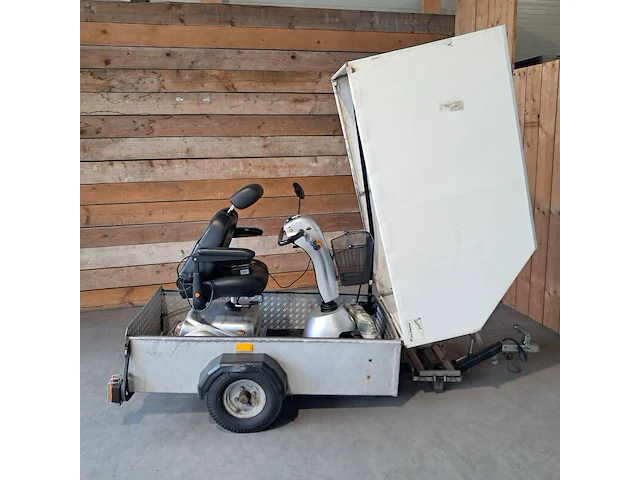 5-wiel scootmobiel, quingo, plus, incl. gidding holiday car scootmobiel-/rolstoelaanhanger - afbeelding 1 van  43