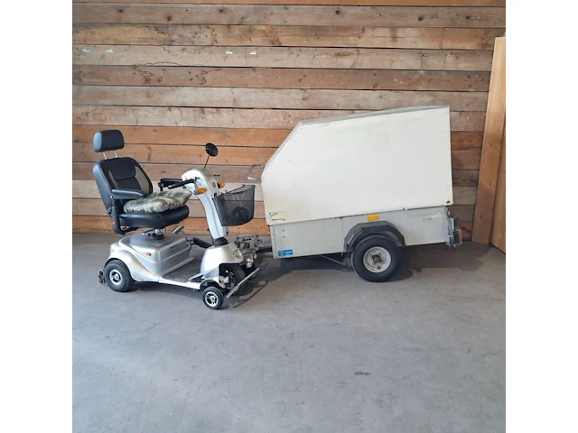 5-wiel scootmobiel, quingo, plus, incl. gidding holiday car scootmobiel-/rolstoelaanhanger - afbeelding 38 van  43