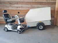 5-wiel scootmobiel, quingo, plus, incl. gidding holiday car scootmobiel-/rolstoelaanhanger - afbeelding 38 van  43