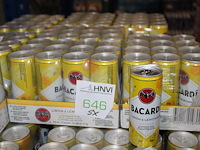 5 x 12 blikken bacardi cola limon & lemonade 0,25cl. tht 8-2026. bod inclusief statiegeldwaarde van 7,20 euro. - afbeelding 1 van  2