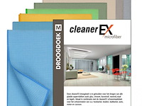 5 x droogdoek cleanerex microfiber - afbeelding 1 van  3